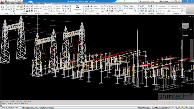 Substation Layout Drawing - A3 Engineering | Electrical Substation ...