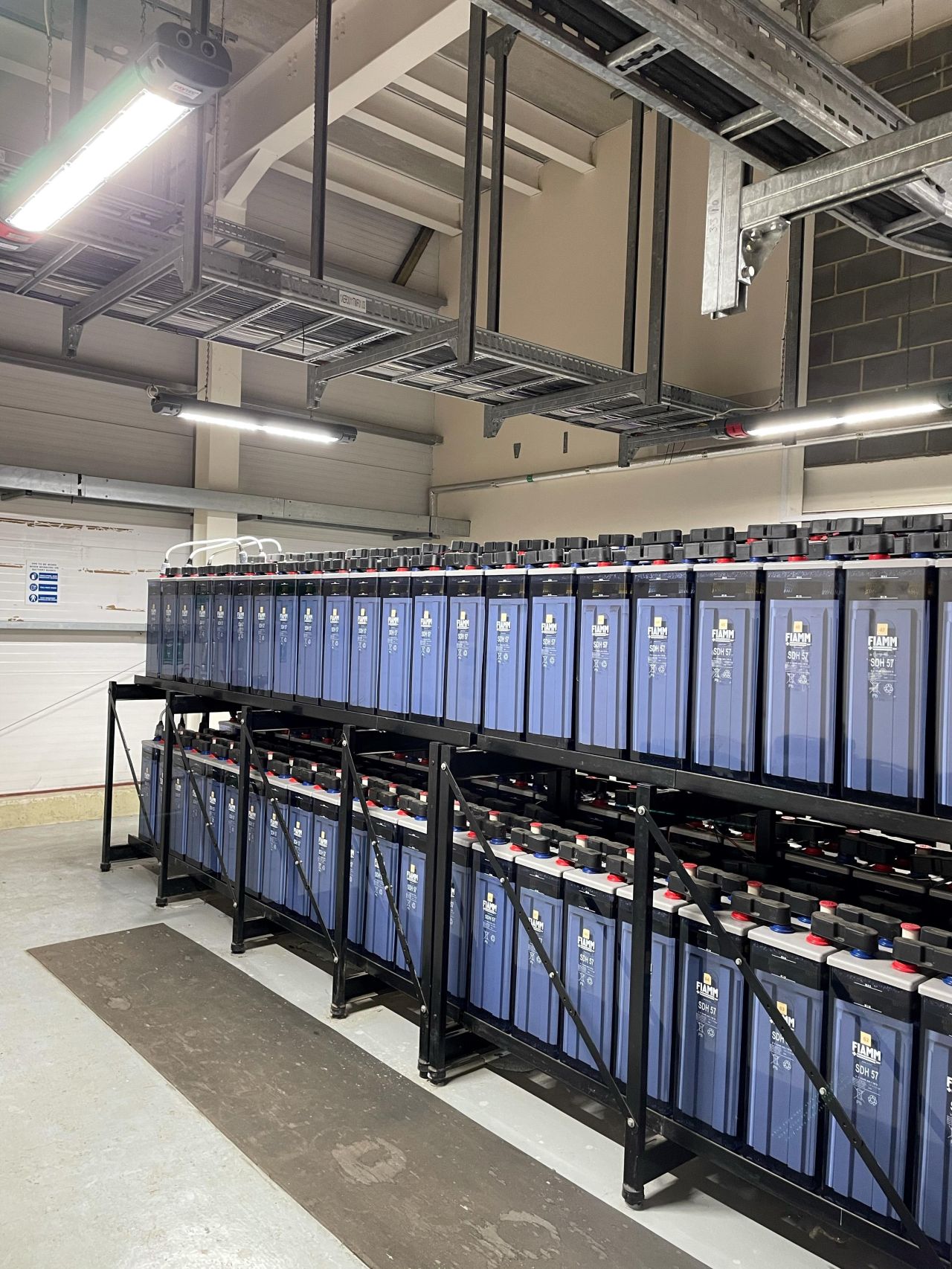 Battery Room in Substation A3 Engineering Electrical Substation Company